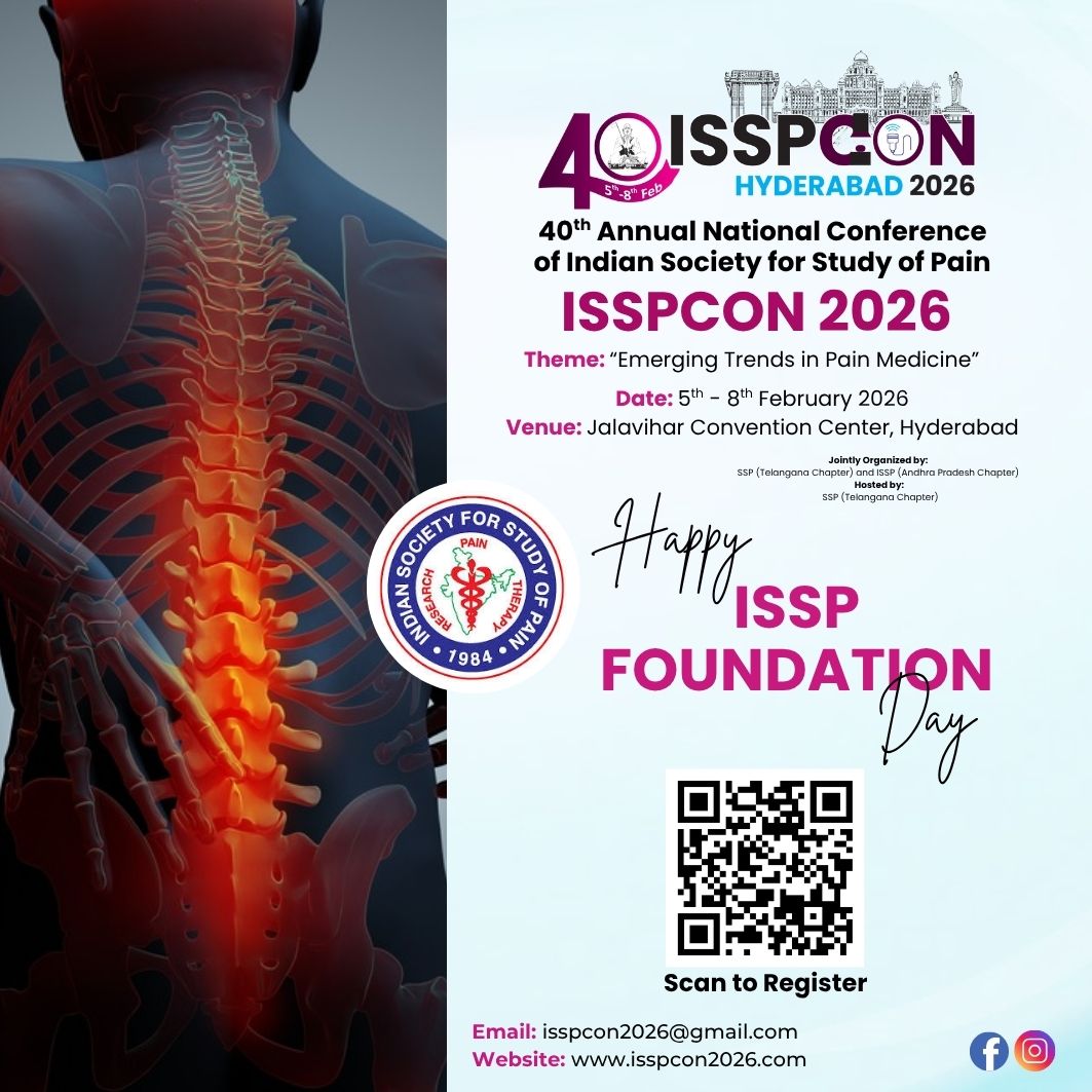 Indian Society for Study of Pain tweet media