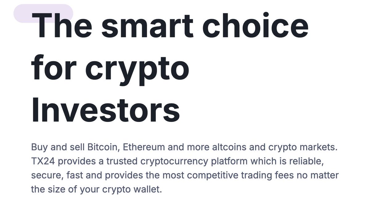 Tx24 Cryptocurrency Exchange Announces Ian Scarffe as Strategic Advisor to Revolutionize Crypto Trading.

Tx24 is transforming crypto trading with 300,000 tx/s per pair, AI-powered user experience, and the lowest fees in the industry. 

tx24.io