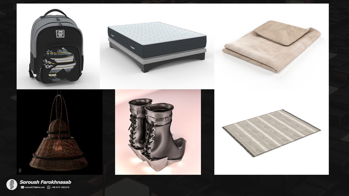 sorution_'s tweet photo. My recent 3D digital twin models.
Part 1: Fabrics and Organics https://t.co/6N6zDVEUSh