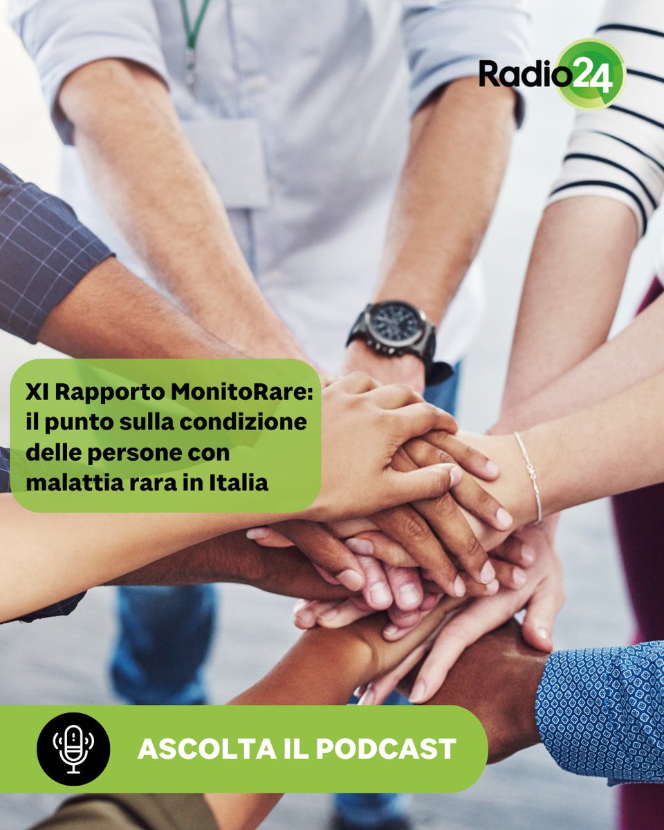 Obiettivo Salute Radio 24 (@os_radio24) on Twitter photo š§© A volte basta una tessera per dare senso allāintero puzzle. Le malattie rare ci aiutano a leggere le potenzialitĆ e le sfide del sistema salute. Con Annalisa Scopinaro presidente <a href="/uniamofimronlus/">uniamomalattierare</a> parliamo dellāXI Rapporto MonitoRare. #MalattieRare lc.cx/OstPKP š§© A volte basta una tessera per dare senso allāintero puzzle. Le malattie rare ci aiutano a leggere le potenzialitĆ e le sfide del sistema salute. Con Annalisa Scopinaro presidente <a href="/uniamofimronlus/">uniamomalattierare</a> parliamo dellāXI Rapporto MonitoRare. #MalattieRare lc.cx/OstPKP