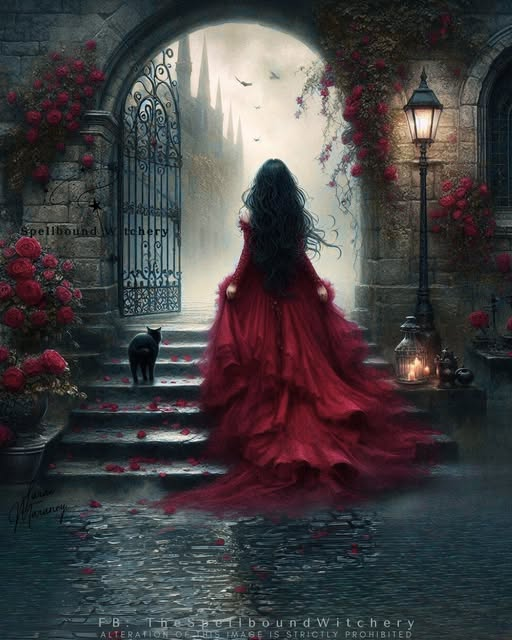 #vss365 #FoxProse <a href="/FoxProse/">Fox Prose</a> #loveletters 💌 

Spun #taffeta... color of scarlet blush made from the morning sky in the fragrance of melting rain that clings to her sun-kissed skin. Glancing up at the castle where her story begins. She drifts up the stairs where  earthy affections
