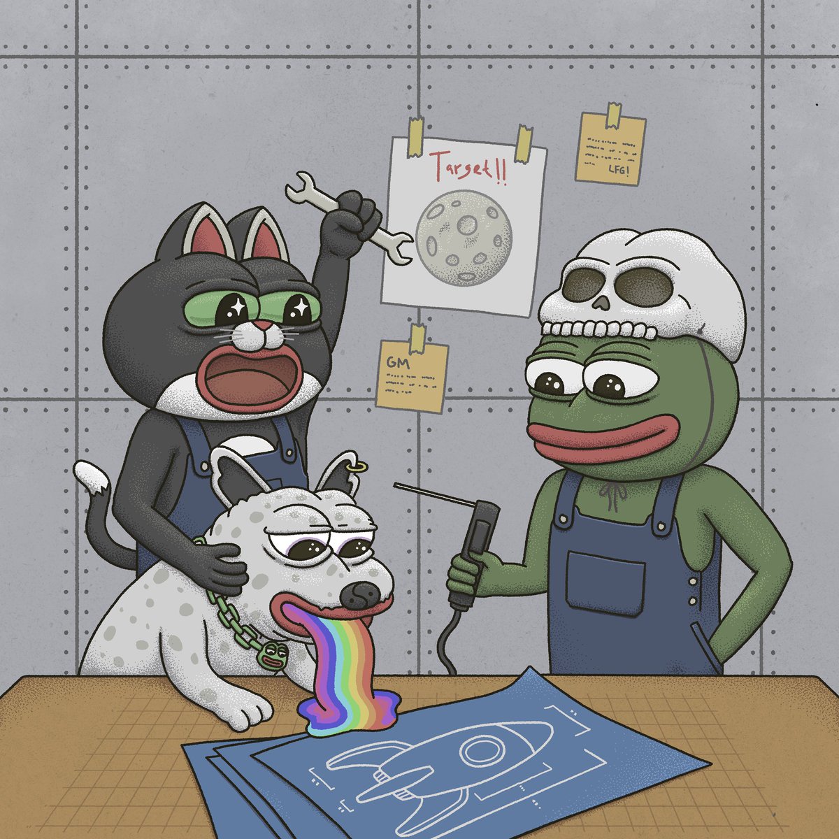 Buwana, W 🔺 (@wuwuhbuwana) on Twitter photo GM Meme Community 🌞
“Building Towards Higher Grounds” and “Planning”
Available on <a href="/foundation/">Foundation 🌐</a>
Feel free to buy now, offers are welcome!
Link in comment ⬇️
#SKOP #ZEUS #PEPECAT #MemeArt GM Meme Community 🌞
“Building Towards Higher Grounds” and “Planning”
Available on <a href="/foundation/">Foundation 🌐</a>
Feel free to buy now, offers are welcome!
Link in comment ⬇️
#SKOP #ZEUS #PEPECAT #MemeArt
