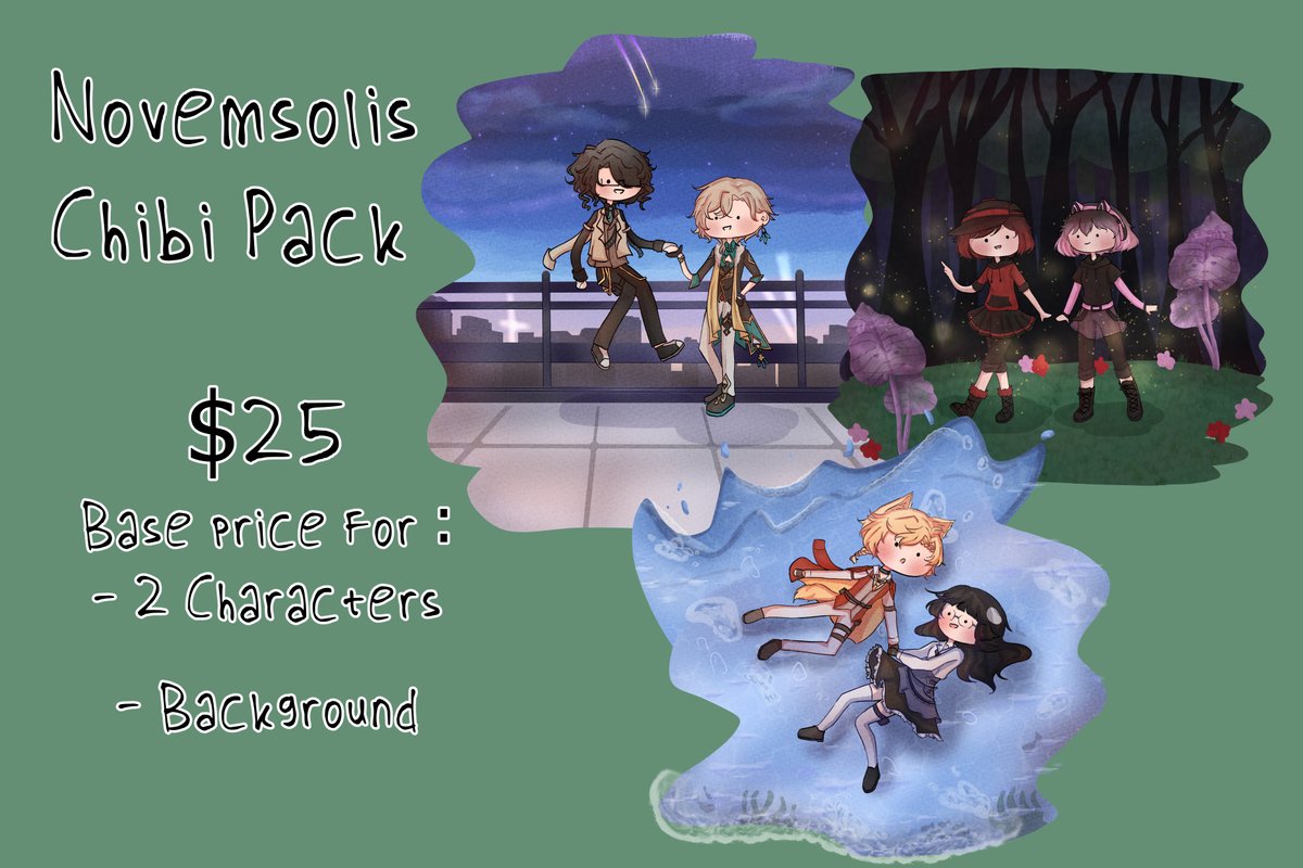 constellyrae's tweet photo. ✾ Commissions Open ✾

Hello! I've finally set up my VGen and comms are open!  
I have several menu you can choose from like chibi packs and skeb photocards, I'll leave the link below for more details!  

Likes and RTs appreciated
Pls help RT (*´˘`*)♡ 
#VGenOpen #VGenComm #VGen https://t.co/kpWaH4JZMR
