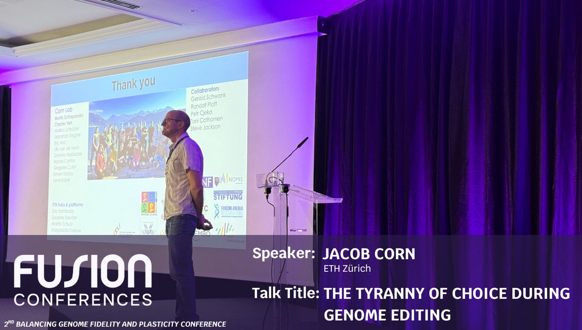 Fusion_Conf's tweet image. Day 3 has kicked off with several fantastic talks, including an insightful presentation by @jcornlab from @ETH_en
We have a busy day here in Portugal with another poster session, a group activity and finishing with a gala dinner!
#BGFP25 #FusionMolBio #FusionDNA