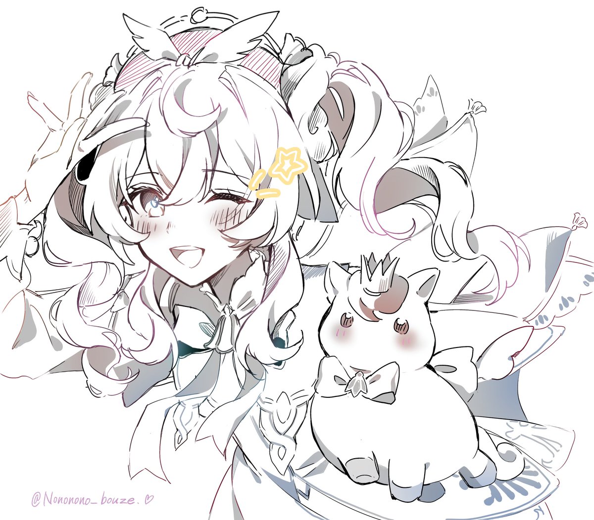 Nononono_bouzu's tweet image. #Hyacine 
#ヒアンシー