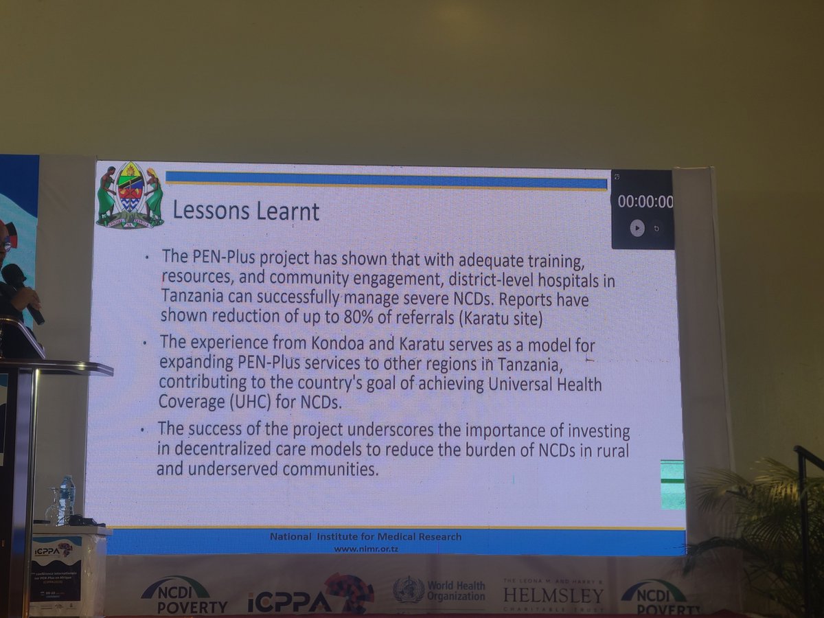tinodzikiti's tweet photo. @WHOAFRO @NCDIpoverty @WHONigeria @WHO_Zimbabwe @WHO @WHOSierraLeone @WHO_Tanzania @whocmr @ApoorvaGomber With the right training, tools &amp; community support, rural hospitals can manage severe NCDs. Karatu saw an 80% drop in referrals—care is closer, cheaper, and life-saving. 

This is care that reaches the people. And it works. Let’s scale it!
 #ICPPA2025 #PENPlus https://t.co/HwvutWKvnM