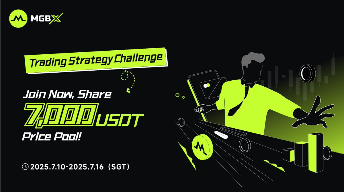 👑 #MGBX Trading Strategy Challenge！

🚀 Join Contract Trading, Climb the Long &amp; Short Leaderboard, and Share 7,000 USDT！
👉 Join now: support.mgbx.com/hc/en-gb/artic…

🎁 Extra Rewards!
Show your most profitable long or short trade in the comments share 50 USDT!👇

🏆 6 Lucky winners