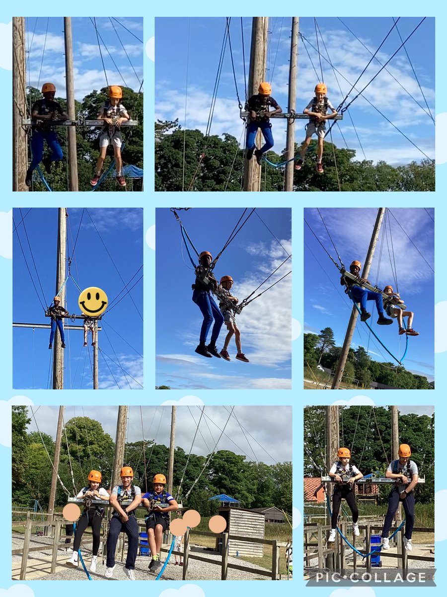 We braved the giant swing today at PGL!