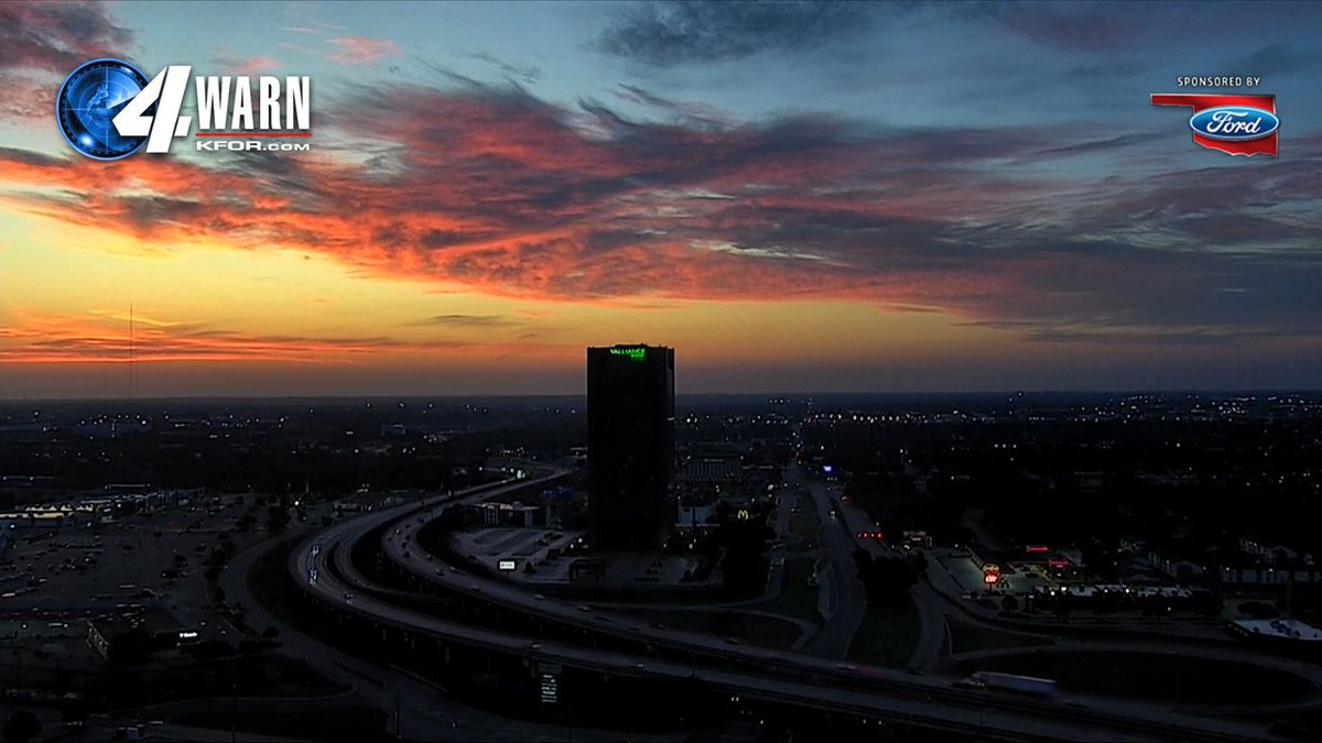 WOW! It's a stunning start to the day! Enjoy the temps now - today will be hot and humid with a heat index near 100.

6:10AM WED <a href="/kfor/">KFOR</a> #okwx