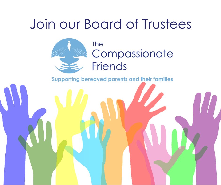 Do you have passion, skills and expertise that could help The Compassionate Friends (TCF) to continue to develop?
We encourage a wide variety of individuals with diverse experiences and skills to stand for election.
Find more information and apply here: tcf.org.uk/2024-trustee-e…