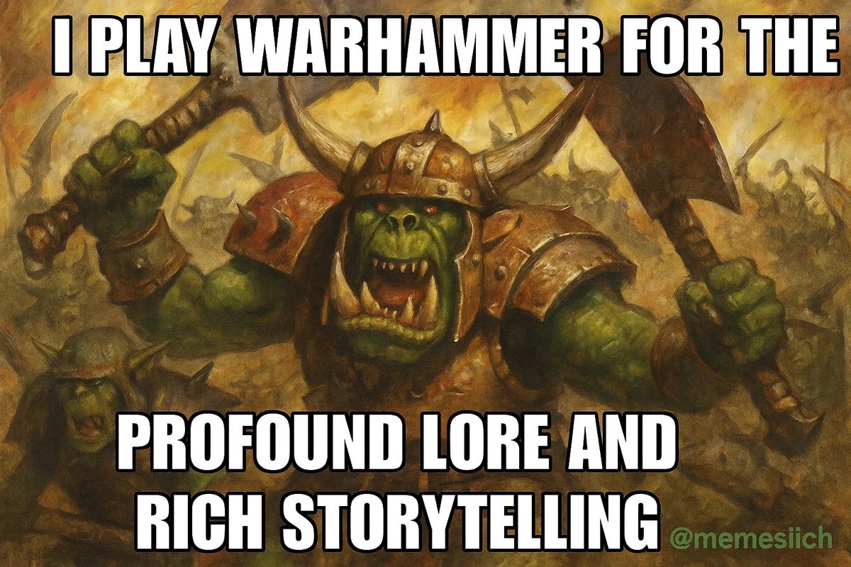 What's your favorite piece of Warhammer lore?

The Dwarfs maintain the Great Book of Grudges, recording every slight against them for eternal vengeance.