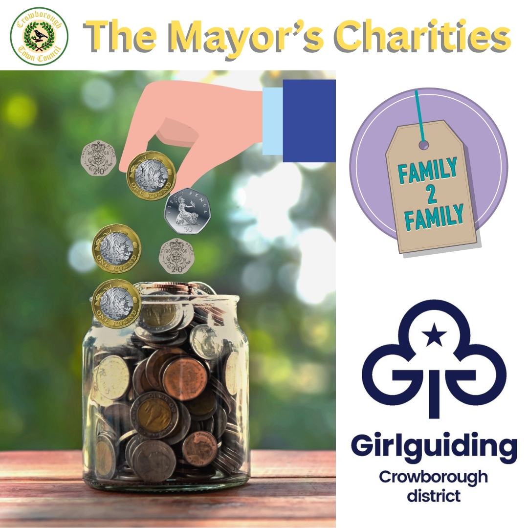 CrowboroughTC's tweet image. 3 days to go … Summer Fair Countdown - this Saturday 12 July!

This year the Mayor is supporting the charity, @Family2FamilyUK &amp;amp; @Girlguiding  Crowborough. The Summer Fair is free to enter but if you can save some coins and feel that you can give something, every little helps!