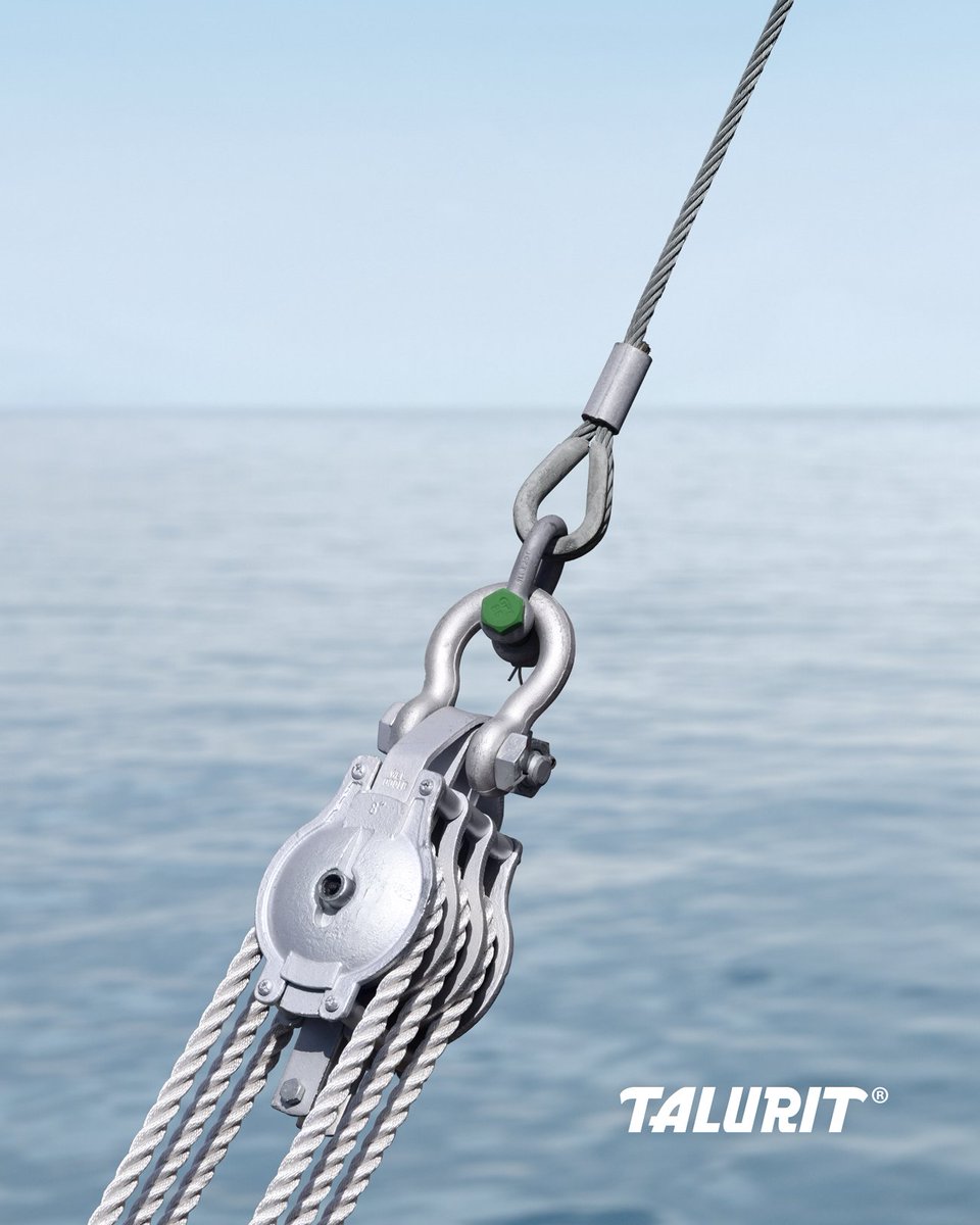You might not notice it at first – but it’s always there, holding everything together. The Talurit® T-ferrule is engineered for performance &amp; trusted by professionals worldwide, making work safer, faster, &amp; more reliable. ✔️ talurit.com | #Talurit #wirerope #rigging