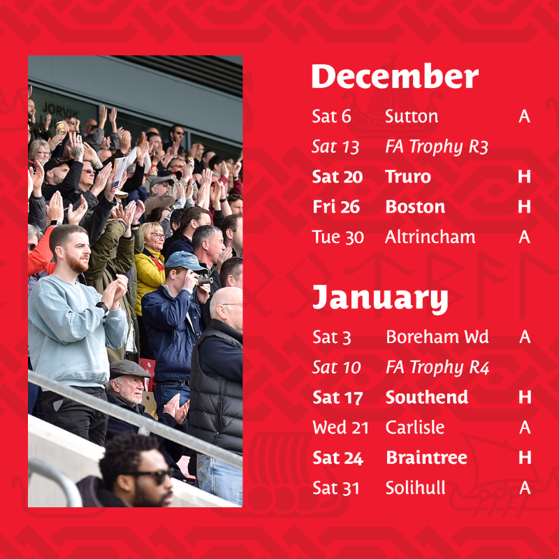 YorkCityFC's tweet photo. 📅 Our 2025/26 Enterprise National League fixtures have been revealed.

⤵️

#YCFC🔴🔵