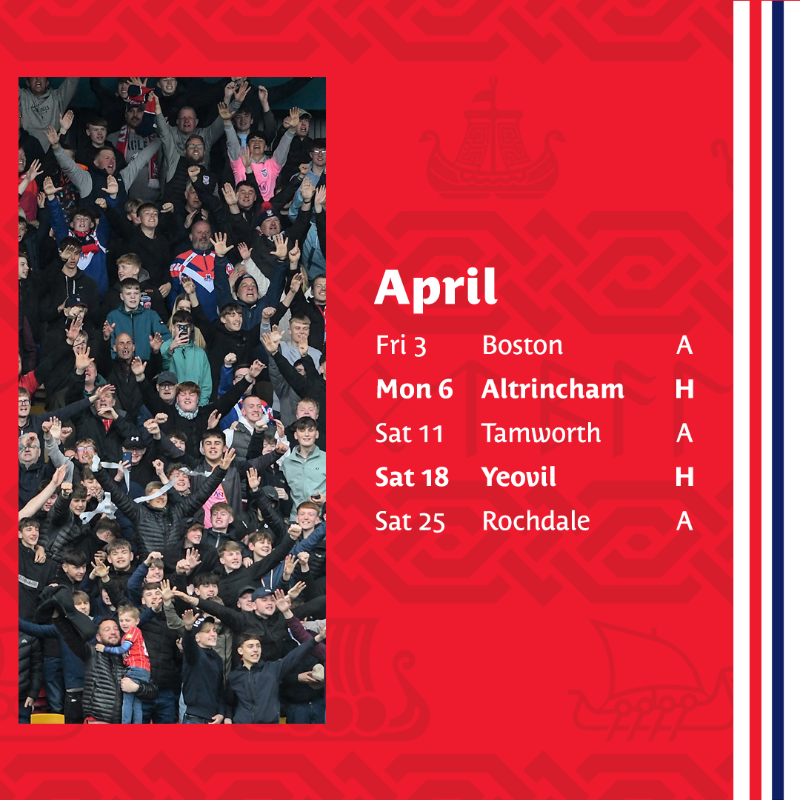 YorkCityFC's tweet photo. 📅 Our 2025/26 Enterprise National League fixtures have been revealed.

⤵️

#YCFC🔴🔵