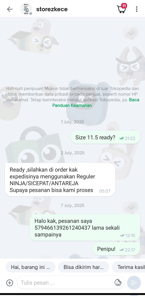 sahala_tps's tweet image. Saya membeli sepatu lari Asics size 46 via @tokopedia @tokopediacare, ternyata yg dtg (2Jul2025) sepatu Nike PALSU size 43. Nama penjual: storezkece (Bekasi). Di rating toko, ada 2 pembeli mengalami hal sama dgn saya. Mereka merasa tertipu.
