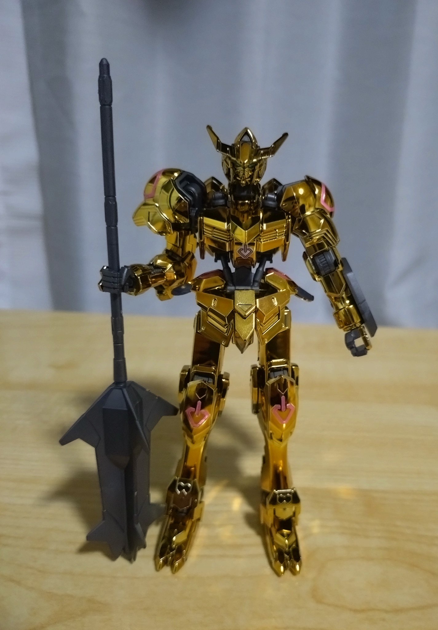 ガンダム　バルバトス　ゴールドメッキ HG ガンダムバルバトス ゴールドメッキVer. Twitter 素組 まとめ