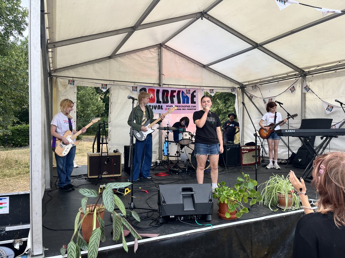 MorpethSch's tweet image. Our incredible Morpeth School GCSE and Rock School students rocked the stage at Coldfire Festival this weekend at Wennington Green! They brought energy, talent and true Morpeth spirit to this amazing community event in support of the Thomas Crosbie PACE Foundation.
