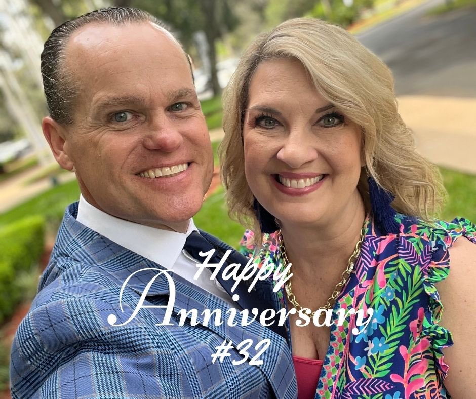 Happy Anniversary to my amazing wife and best friend, Jeannie!! We have been blessed indeed and we’re grateful to God!! “A house and wealth are inherited from fathers, but a prudent wife is from the Lord.” Proverbs 19:14
