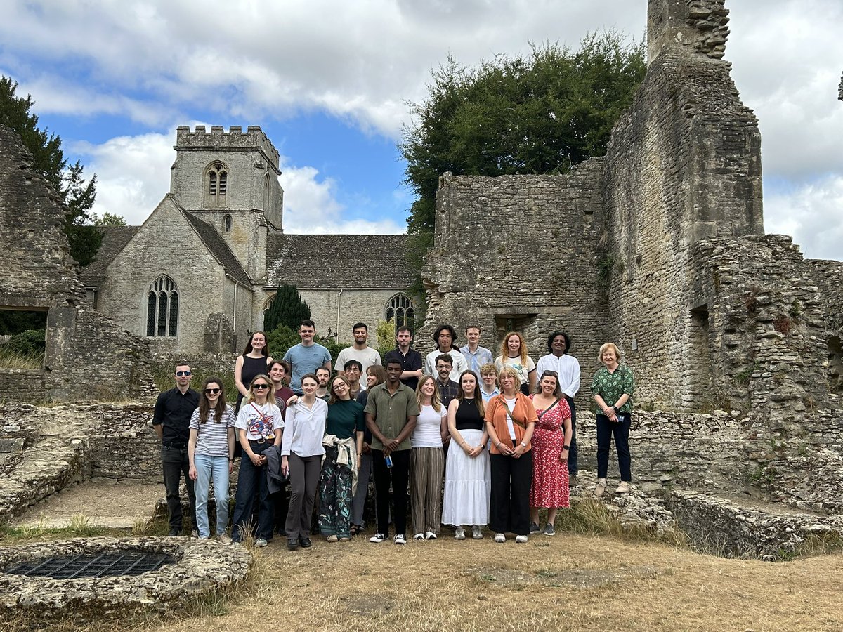 Enjoying Minster Lovell for the CiC retreat