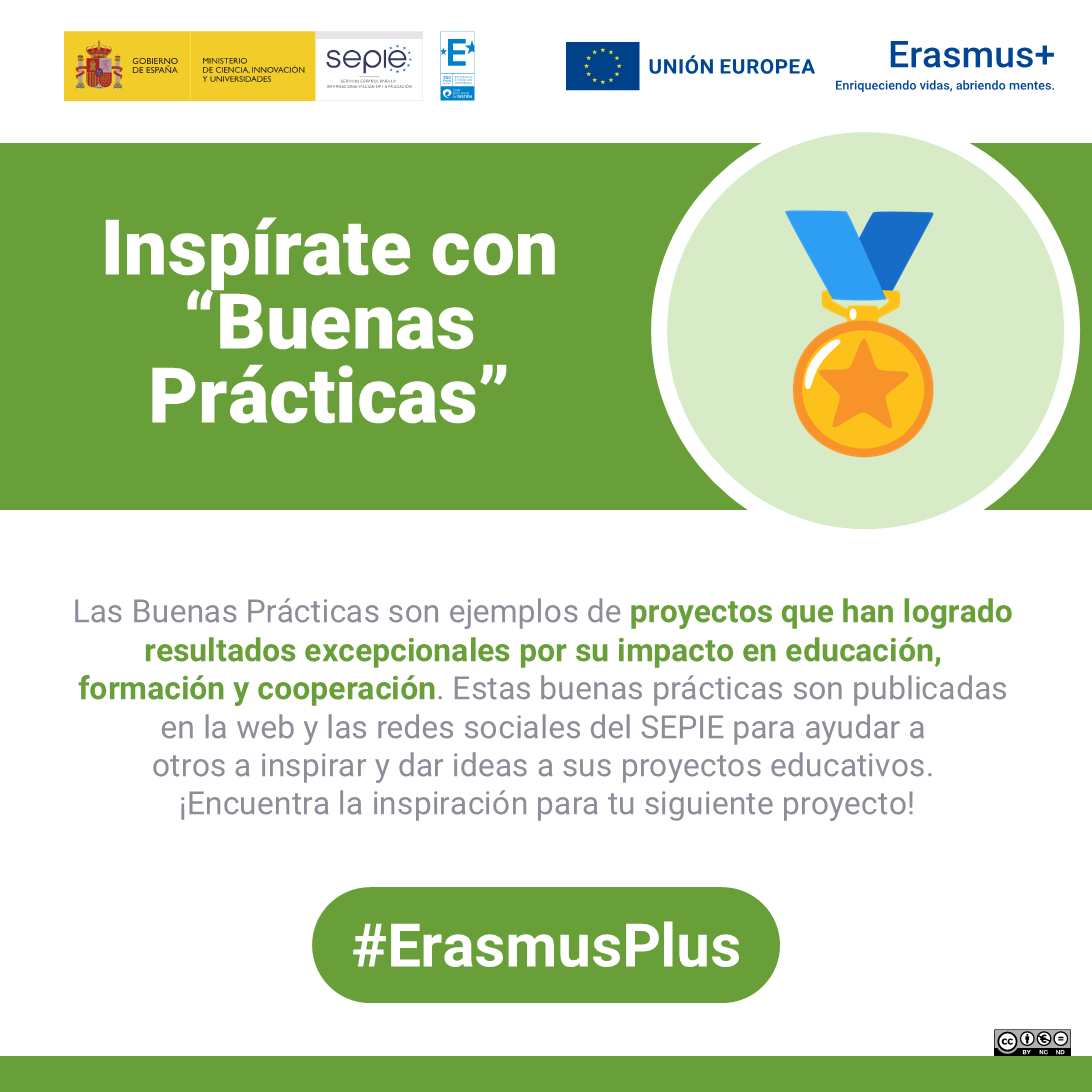 💡 Las BBPP son ejemplos de proyectos que han logrado resultados excepcionales por su impacto en educación, formación y cooperación.

¡Encuentra la inspiración para tu siguiente proyectos!
➡️ sepie.es/comunicacion/b…