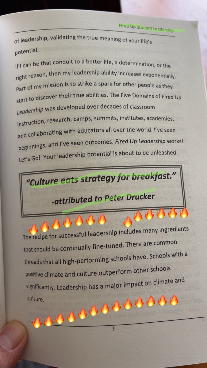 When visiting your school for
The first time, what would I see and feel?
Get Fired Up, people! #BeEpic #FiredUpLeadership