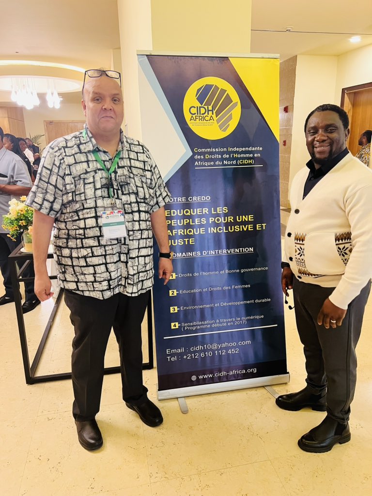PascalMugaruka's tweet image. 🔔Africa Reconciled au cœur des discussions continentales sur la paix et la gouvernance à Malabo
Africa Reconciled est fière d’annoncer la participation de son Directeur Exécutif, Monsieur Pascal MUGARUKA, au Dialogue interrégional des organisations de la société civile et au…