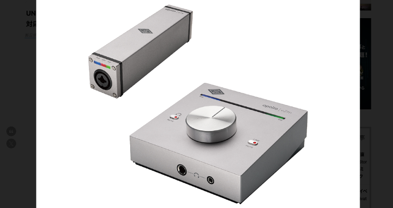 snrec_jp's tweet photo. 【最新レビュー】
　／
🔈UNIVERSAL AUDIO Apollo E1X/E2Mを大島崇敬がレビュー
　＼
・Apollo X16Dを拡張するDante対応プリアンプと、ヘッドホン・アンプ兼オーディオ・インターフェース
@HookUp_Official @OMFACTORY_PC
👇詳細は画像をクリック