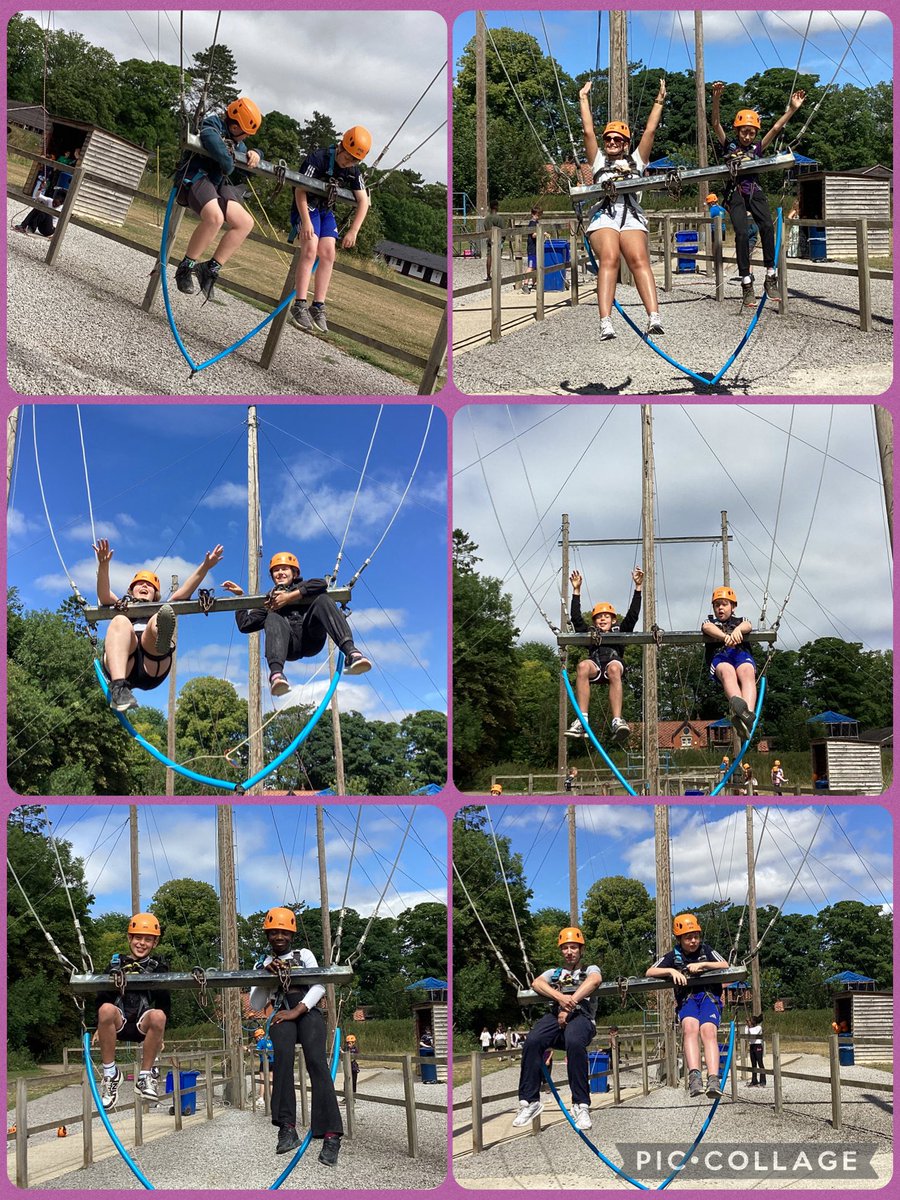 Our last activity of the day - Giant Swing!