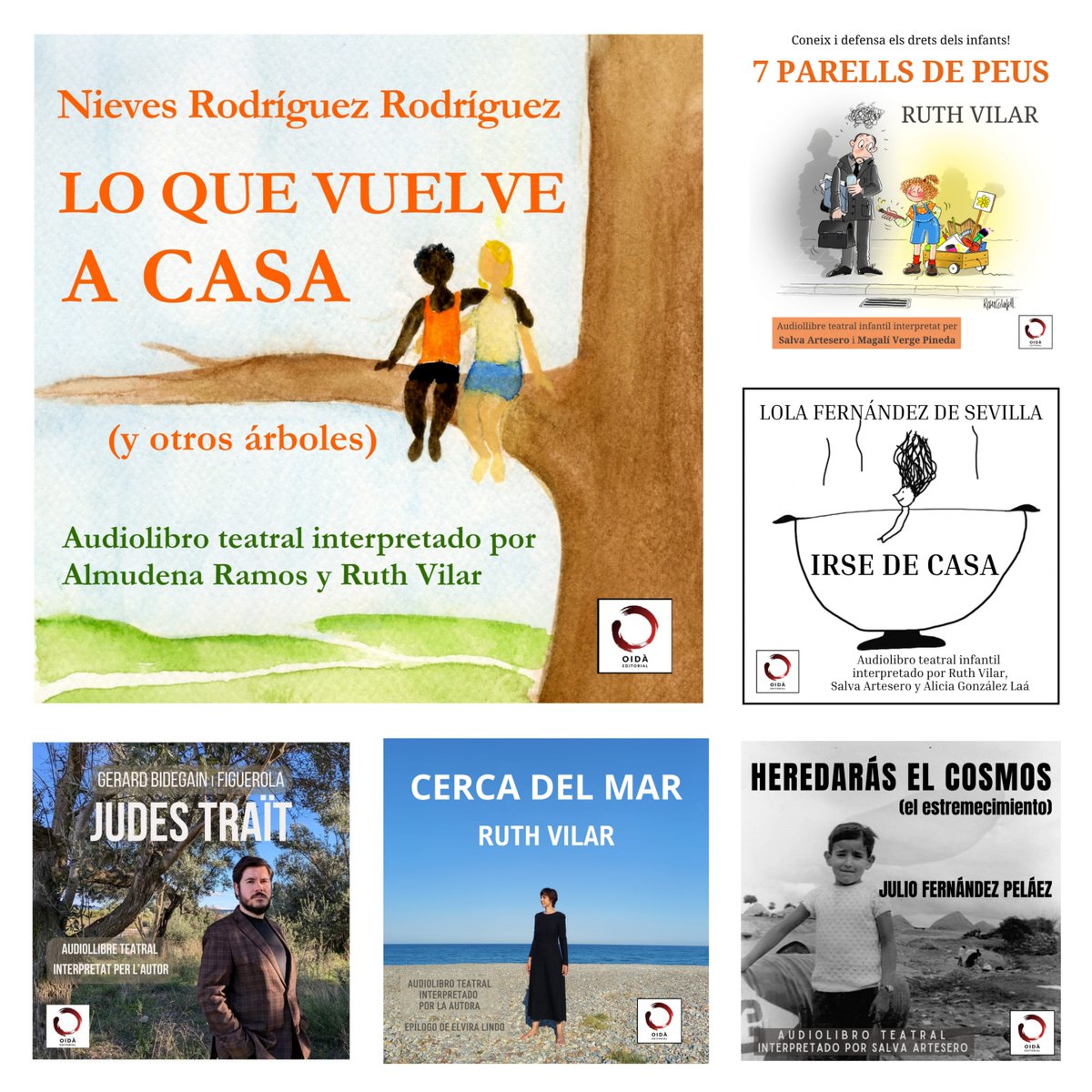 OidaEditorial's tweet image. Oidà Editorial. Audiolibro teatral.

Curiosea y elige tu ejemplar. Sencillo, cómodo y directo.

oidaeditorial.com/index.php/la-a…