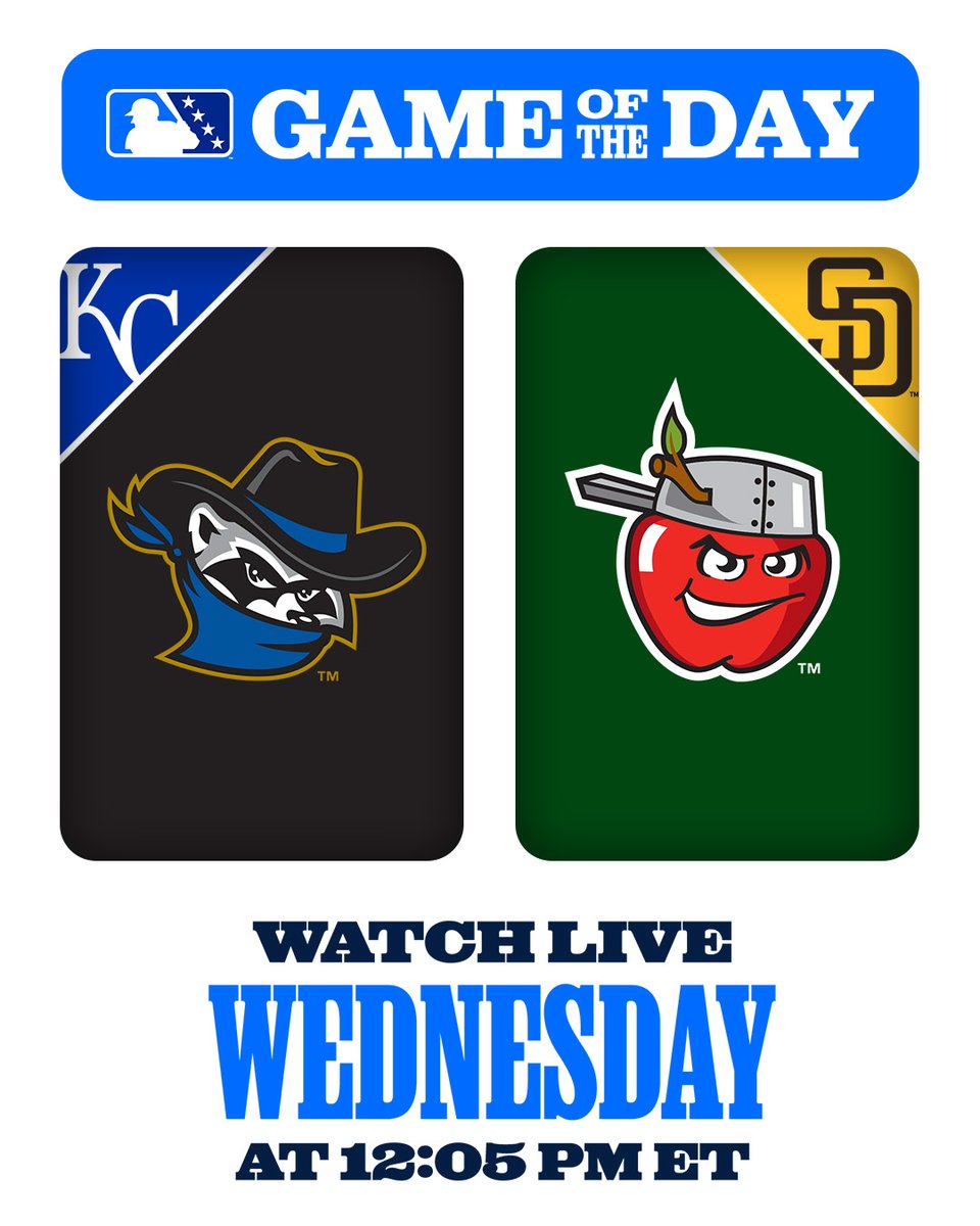 Fort Wayne TinCaps (@tincaps) on Twitter photo Good Morning <a href="/MiLB/">Minor League Baseball</a> ☀️
Today's game against the <a href="/QCRiverBandits/">Quad Cities River Bandits</a> is the MiLB Game of the Day
FREE 📺: atmlb.com/4c9P9NM Good Morning <a href="/MiLB/">Minor League Baseball</a> ☀️
Today's game against the <a href="/QCRiverBandits/">Quad Cities River Bandits</a> is the MiLB Game of the Day
FREE 📺: atmlb.com/4c9P9NM