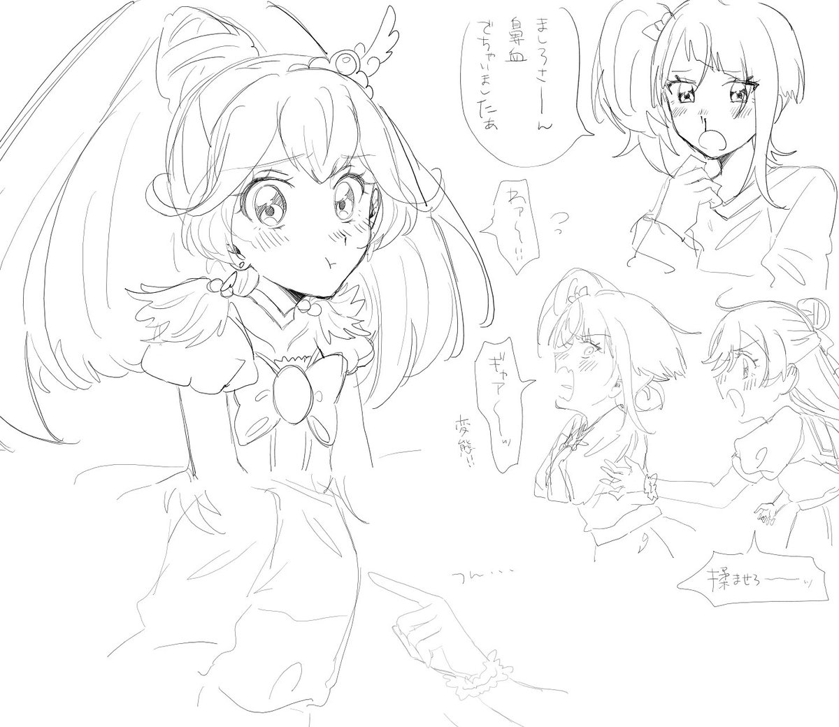 _l__pr's tweet image. 最悪ならくがき