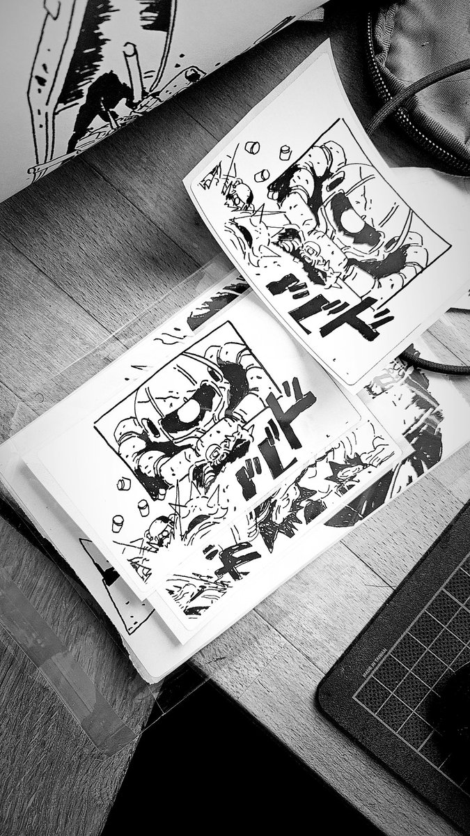 CROM_INK's tweet image. Patreon stickers this month are all Gundam : patreon.com/posts/13367505…
