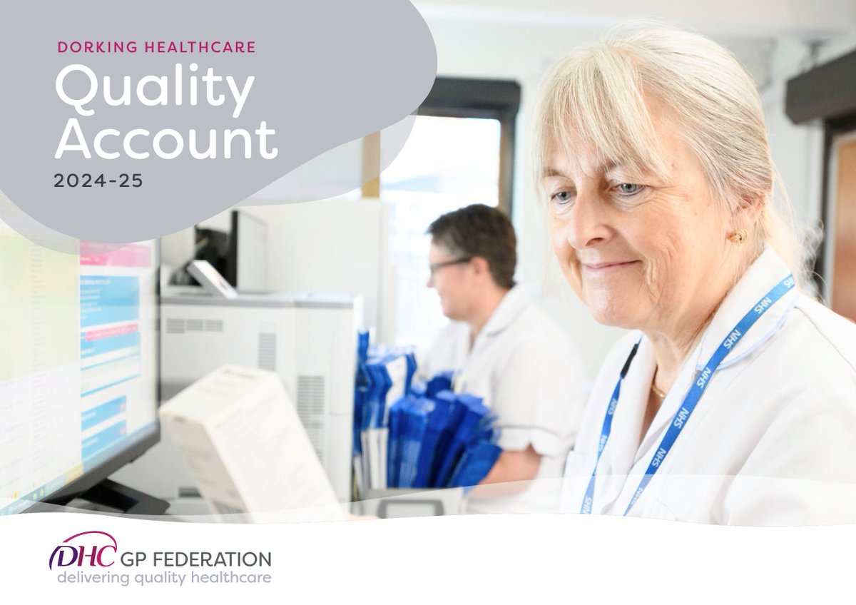 We're pleased to share the positive response from <a href="/SurreyHeartland/">Surrey Heartlands Health and Care Partnership</a> to DHC's #QualityAccount 2024/25.

The report reflects our commitment to delivering high-quality, local &amp; accessible #NHS healthcare, made possible through working in partnership and an innovative culture.