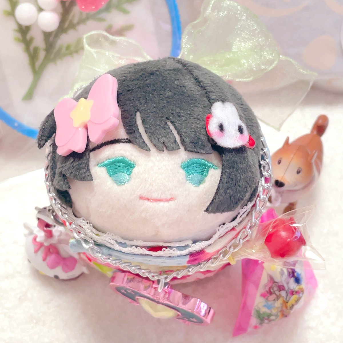 「「お友だちのこあらちゃんに浴衣もらったのーカワイイ〜ありがとう〜」ってじょじ大喜」|よだれになちゃぬꪔ̤のイラスト