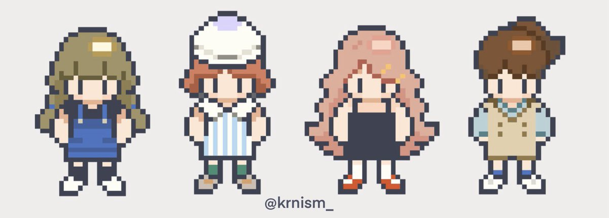 ไหนๆก็ไหนๆ ขออวดงาน pixel art ที่เคยทำไว้เลยละกัน อยากบอกว่าจิงๆมันไม่ได้ทำยากขนาดนั้น ใครอยากลองอะไรใหม่ๆเพลินๆนอกจากวาดรูปธรรมดาก็คือเชียร์ อย่าไปหาใช้เอไอเจนเลยทุกคน