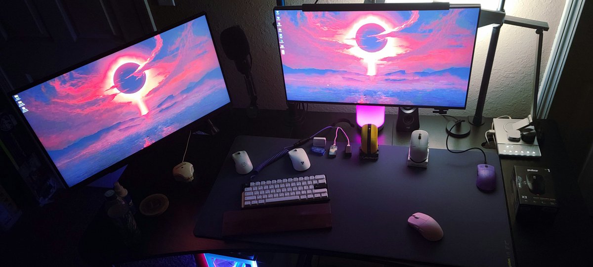 Fatal Error Gaming (@fatal_error_g1) on Twitter photo Wednesday Vibes. <a href="/LethalGamingGr/">Lethal Gaming Gear</a> LA-1 and <a href="/PulsarGears/">Pulsar Gaming Gears</a> Hyperion soft XXL
<a href="/Lamzugear/">LAMZU Gear</a> Atlantis Mini Champion Edition.
<a href="/endgamegear/">Endgame Gear</a> OP1 8k with <a href="/TjExclusives/">TJX</a> xact skates
And of course the soon to be using Pulsar X2 eS.
<a href="/WootingKB/">Wooting</a> 60HE signed by lethal himself. And mouse stands by Wednesday Vibes. <a href="/LethalGamingGr/">Lethal Gaming Gear</a> LA-1 and <a href="/PulsarGears/">Pulsar Gaming Gears</a> Hyperion soft XXL
<a href="/Lamzugear/">LAMZU Gear</a> Atlantis Mini Champion Edition.
<a href="/endgamegear/">Endgame Gear</a> OP1 8k with <a href="/TjExclusives/">TJX</a> xact skates
And of course the soon to be using Pulsar X2 eS.
<a href="/WootingKB/">Wooting</a> 60HE signed by lethal himself. And mouse stands by