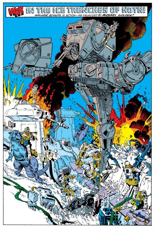 EmpireToJedi's tweet image. Check out these wild #StarWars pin-ups from the EMPIRE STRIKES BACK comic adaptation! Which is your favorite?
Tune in Sunday to hear us discuss these and more on MARVEL STAR WARS: FROM EMPIRE TO JEDI podcast!