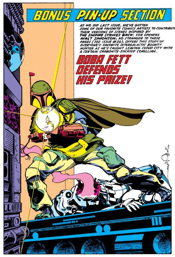 EmpireToJedi's tweet image. Check out these wild #StarWars pin-ups from the EMPIRE STRIKES BACK comic adaptation! Which is your favorite?
Tune in Sunday to hear us discuss these and more on MARVEL STAR WARS: FROM EMPIRE TO JEDI podcast!