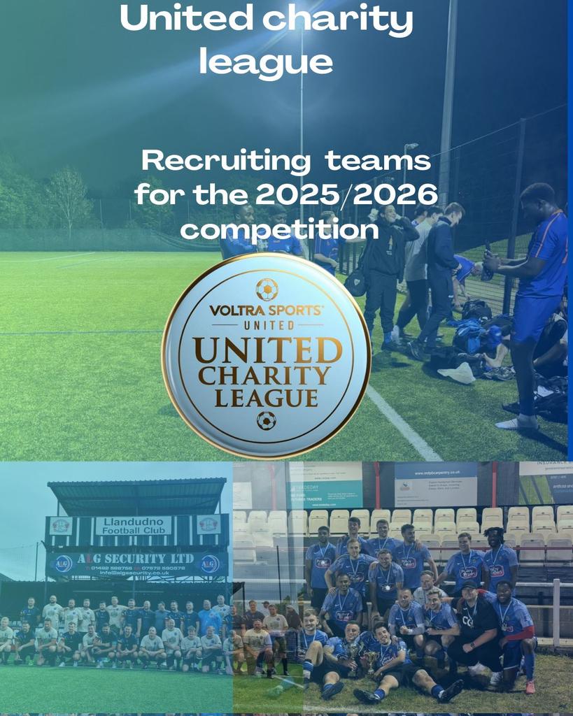 Do you have what it takes to be crowned the #TheUCL winners for the 2025/26 tournament? 

Grassroots teams are also welcome to enter as long as you are representing a charity. 

Recruiting for both the Southern and the Northern Region.

Pop us a message for more information.