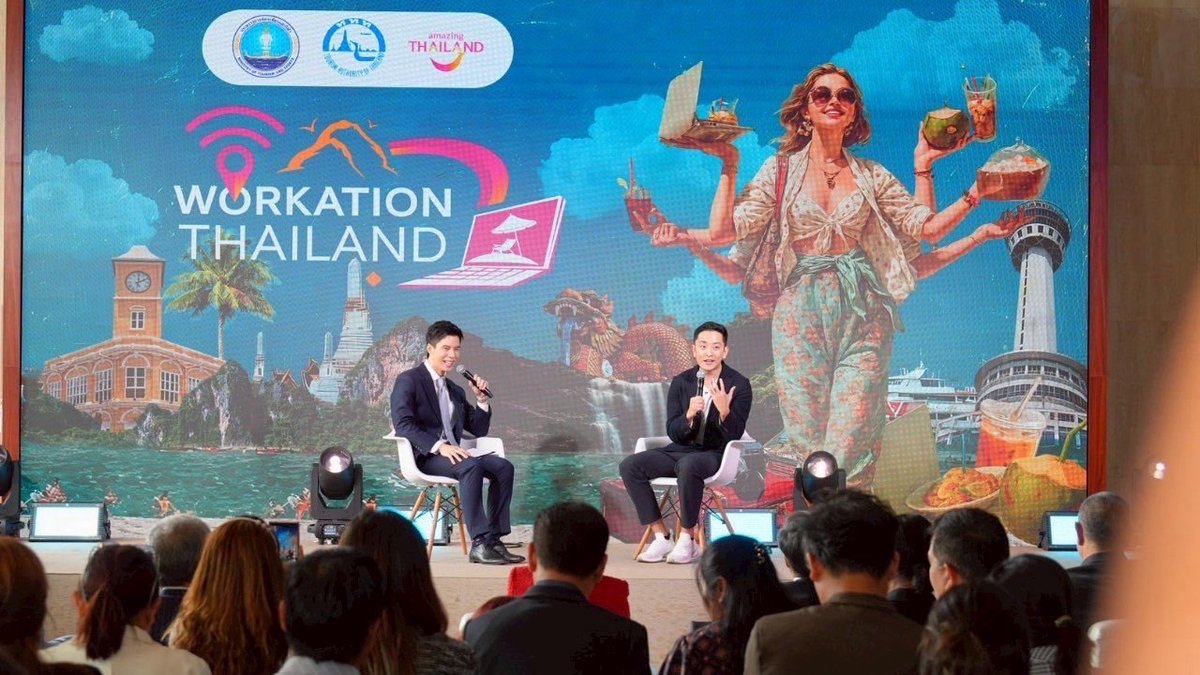 Tatnews_Org's tweet image. 💻🌴 Thailand’s Workation Paradise Season 3 is live! Work remotely with exclusive perks in stunning Thai locations. 🇹🇭✨
👉 PRESS RELEASE: tatnews.org/2025/07/workat…
#Thailand #TATNews #ThaiTravelNews #WorkationParadise #RemoteWork #DigitalNomad #AmazingThailand #ExploreThailand