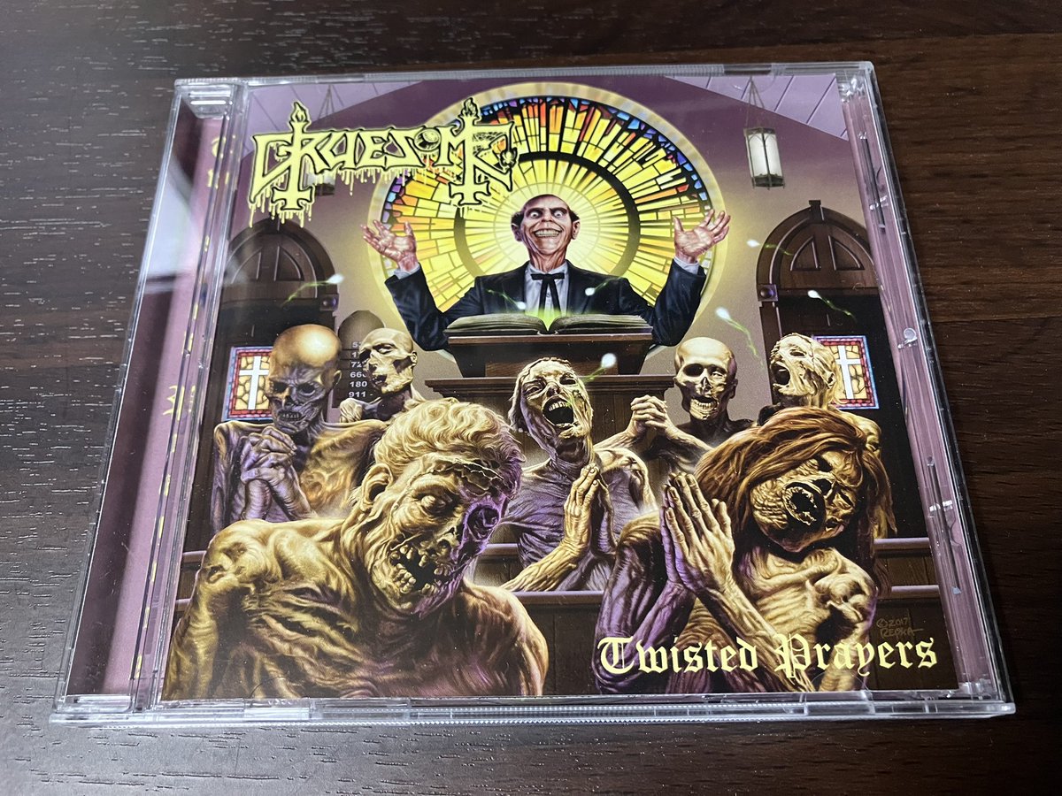 アメリカ産"Death"メタル Gruesome の2025年3rdアルバム！ジャケットの感じと内容から"Human"あたりをイメージした作品なんだろうなと思いながら聴いてましたけど、ふと今更感じたのが自分のDeathの聴き込みの浅さです。Deathをもう3周ぐらい聴き直してから改めて彼らの作品を聴いてみたいと思います！