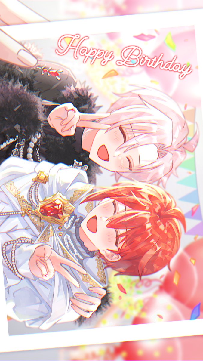 ꙳⸜ 𝖧𝖺𝗉𝗉𝗒 𝖡𝗂𝗋𝗍𝗁𝖽𝖺𝗒 🎂 ⸝꙳
#九条天生誕祭2025 #九条天誕生祭2025
#七瀬陸生誕祭2025 #七瀬陸誕生祭2025