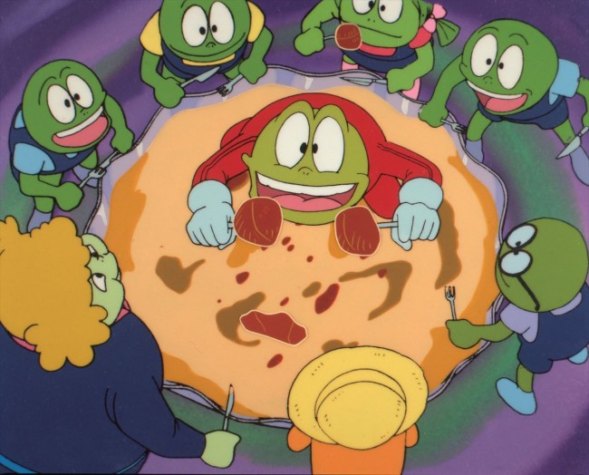 アニメや漫画で「あ、あの料理うまそう」って思うことって子供の頃よくあったと思うんですよ。キン肉マンの牛丼とか宇宙船サジタリウスのラザニアとか柿崎のステーキとか丸井のおっちゃんのスパゲッティとか 
