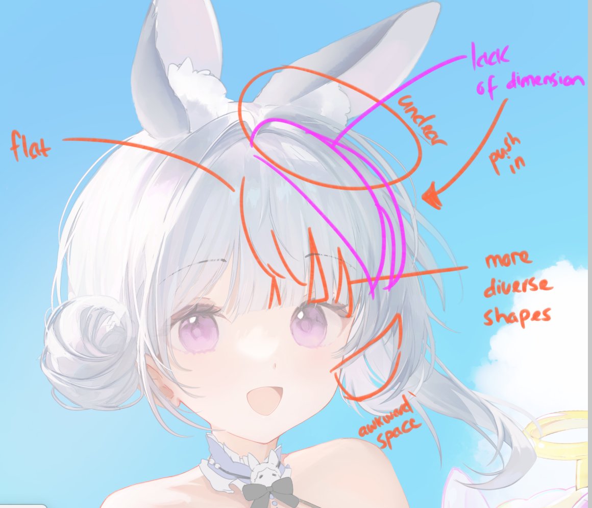 isutori_game's tweet photo. let's talk about objectively viewing our art
a few years ago i started doing this process about 50% into rendering pieces
i'd take a day away, look at a bunch of art i loved, then come back and drag myself
detachment is necessary 
discussion thread 👇 https://t.co/T9SRKQYrI6