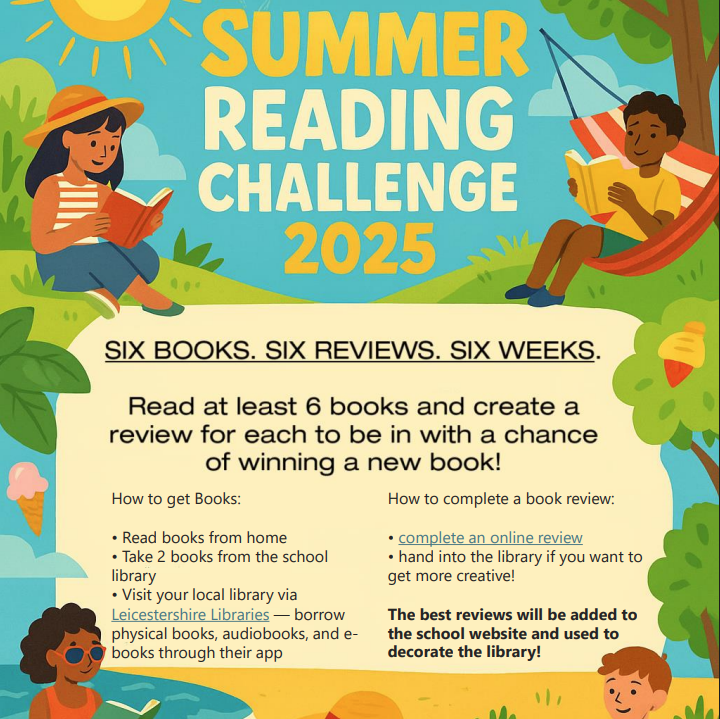 Cedars' Summer Reading Challenge is here!  Will YOU be taking part?