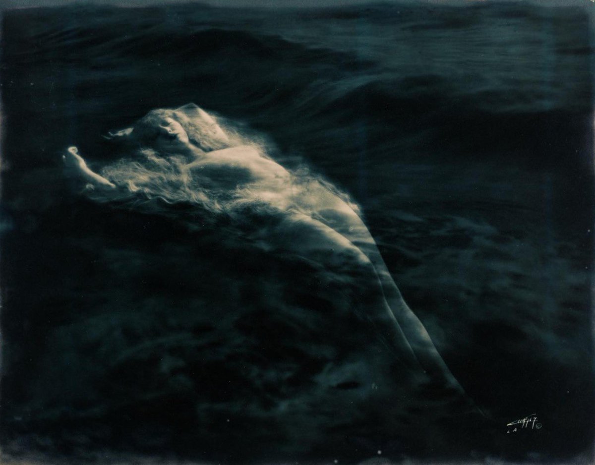 Aphrodite In Water, Edward Sheriff Curtis (1920)