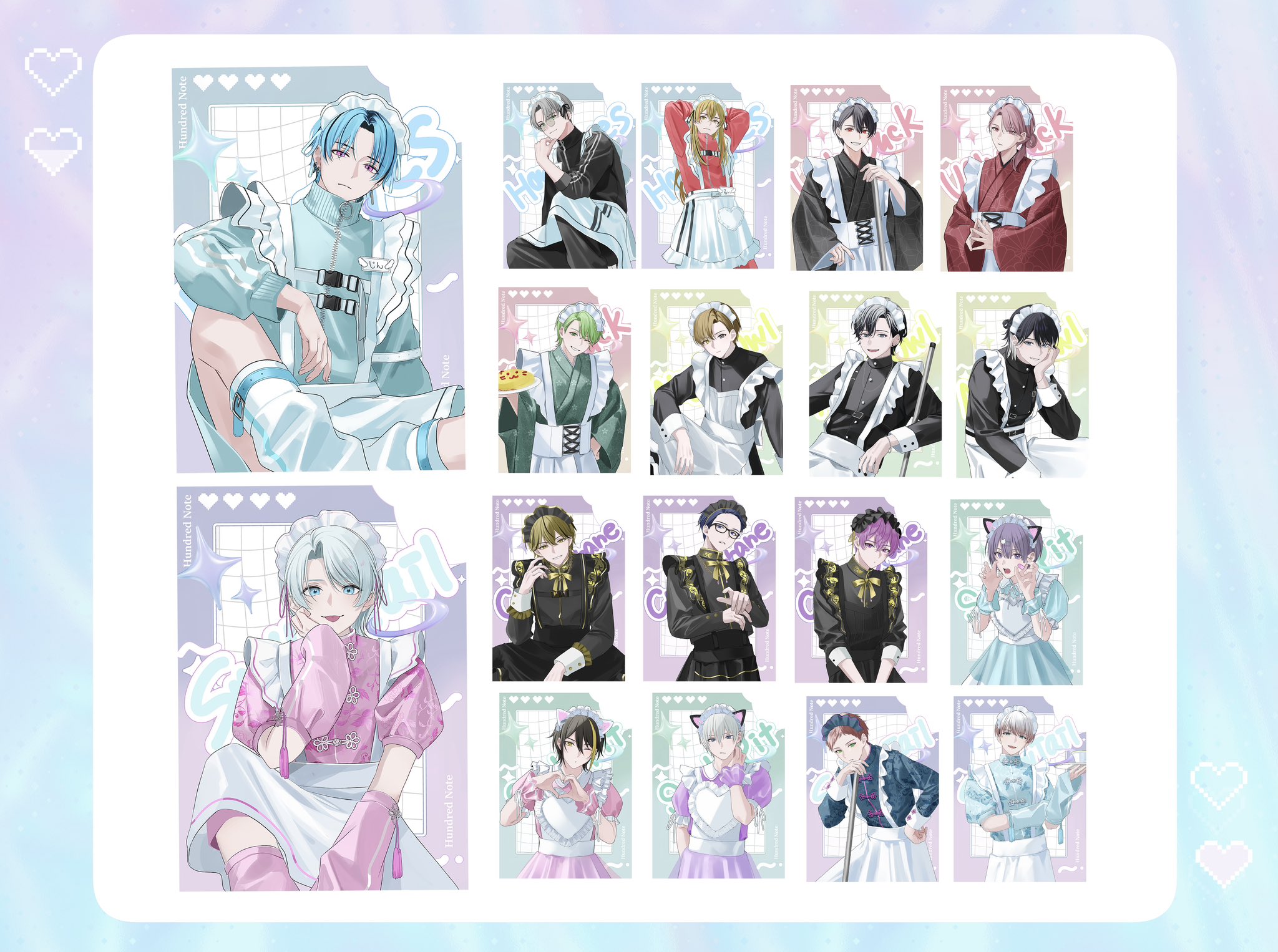 ハンドレッドノート ブロマイド ファミマプリント しぃか様専用 ハンドレッドノート ファミマランダムブロマイドL