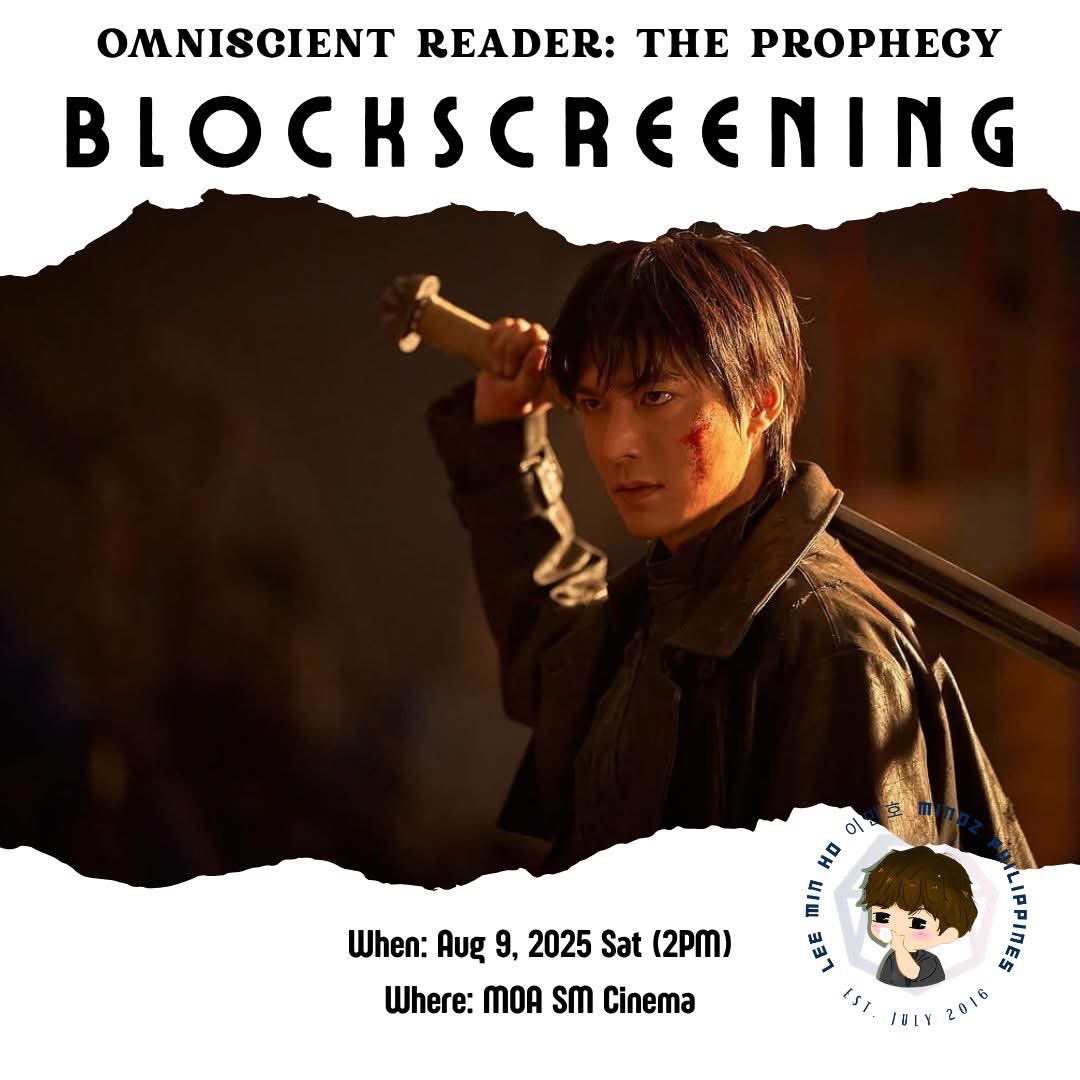 The online ticket booth is now open and more than half has been sold prior to their announcement!

Head on to the socials of Lee Min Ho Minoz Philippines for reservation 🧡

#LeeMinho #OmniscientReadersViewpoint #OmniscientReaderTheProphecy