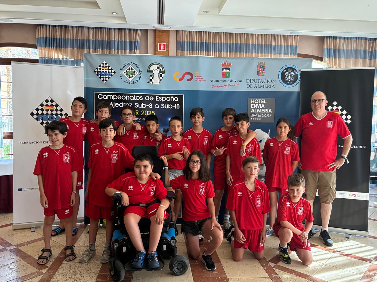 Delegación Madrileña en el Campeonato de España sub12